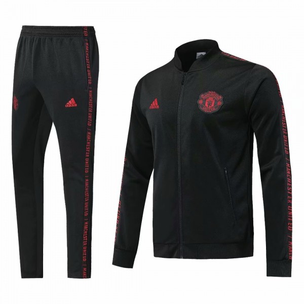19/20 Manchester United Training Suit Black